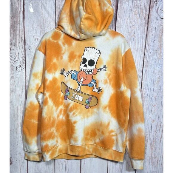 The Simpsons Orange Tie Dye Hoodie Y
outh Size: XLarge - Picture 12 of 12